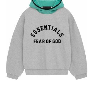 Fear of God Essentials Gray Hoodie